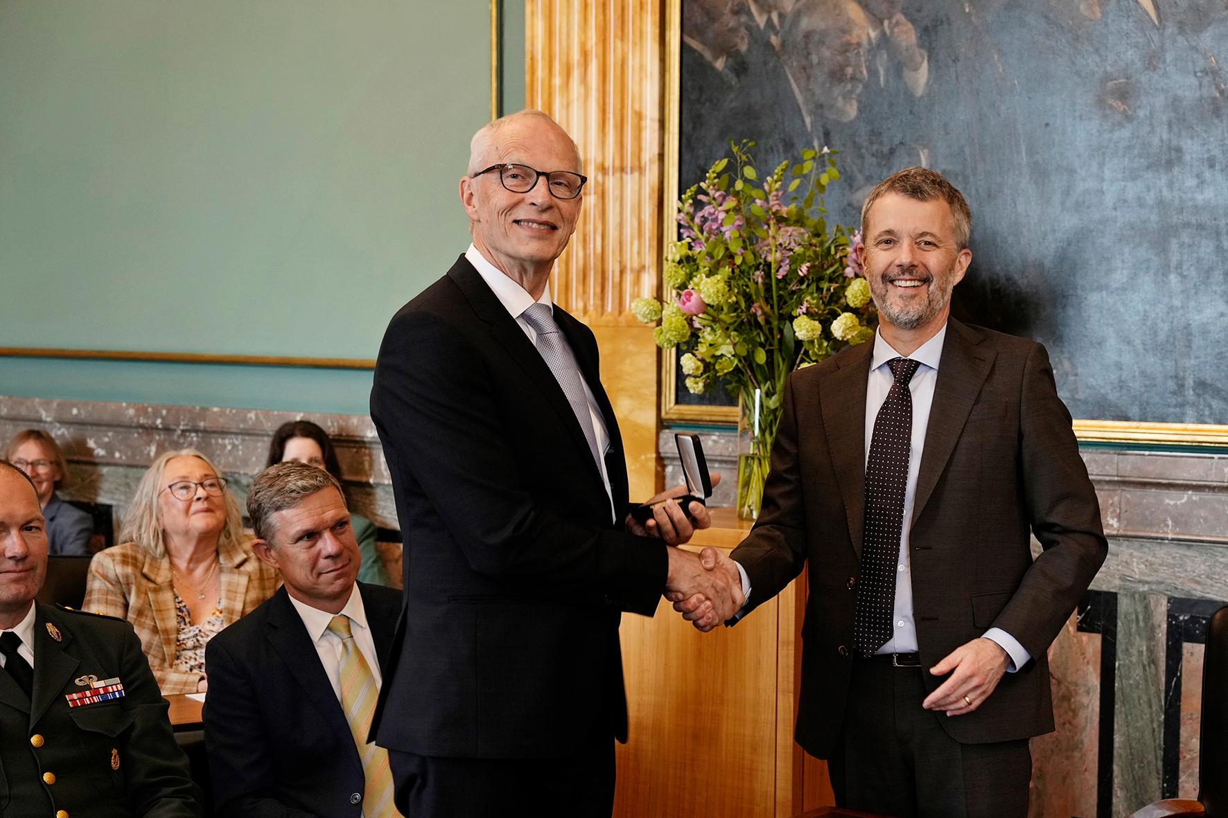 Per Halkjær Nielsen is the first researcher from Aalborg University to receive the prestigious medal